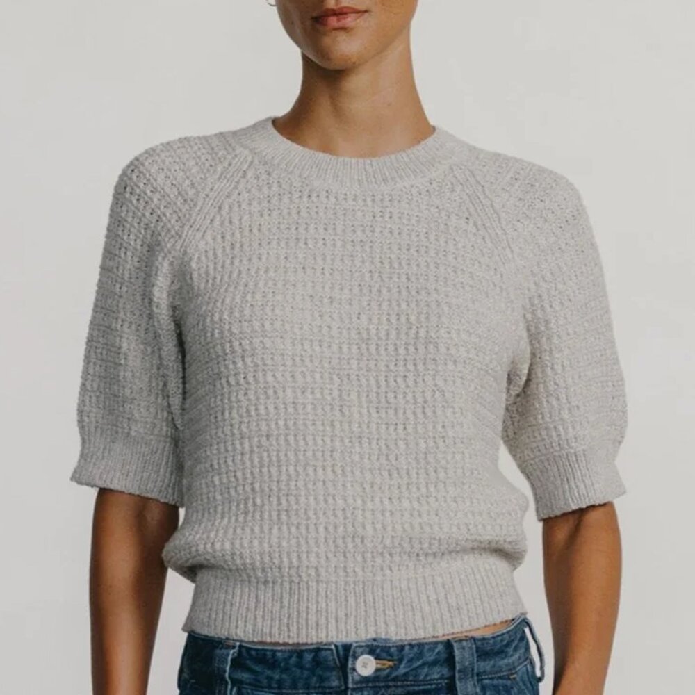 OZMA Lloyd SWEATER | Heather Grey | XS | NWOT